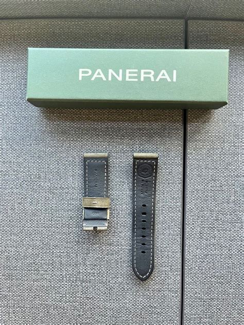 panerai black calf assolutamente|Panerai 24mm OEM Calf Black ASSOLUTAMENTE Strap for .